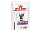 ROYAL CANIN® VETERINARY DIET Renal Chicken Adult Wet Cat Food Pouches 12 x 85g