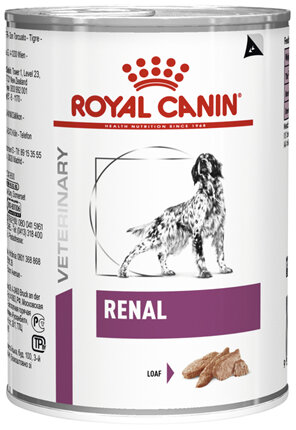 ROYAL CANIN® Veterinary Diet Renal Wet Canine Wet Dog Food 410g