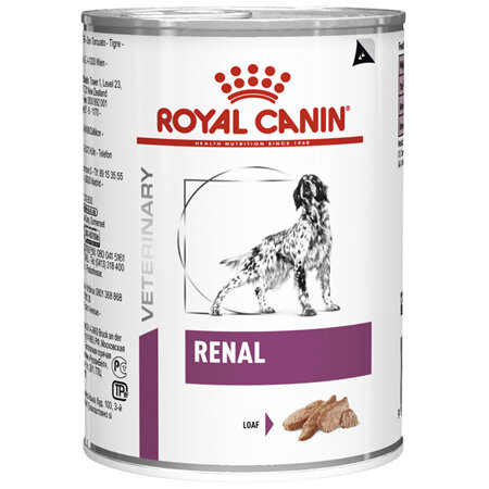 ROYAL CANIN® Veterinary Diet Renal Wet Canine Wet Dog Food 410g