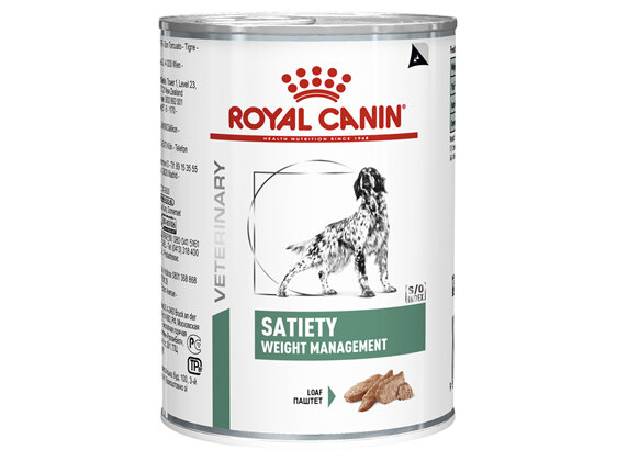ROYAL CANIN® VETERINARY DIET Satiety Adult Wet Dog Food Cans 12 x 410g