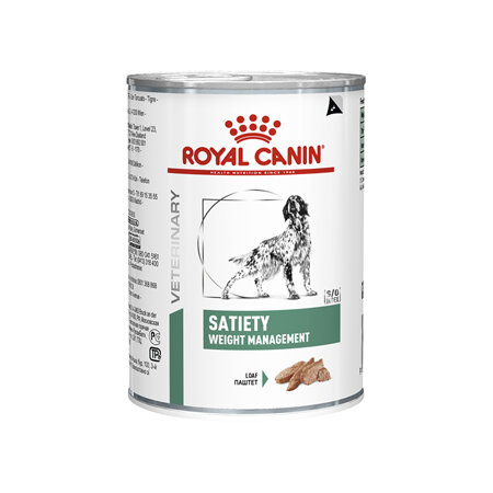 ROYAL CANIN® VETERINARY DIET Satiety Adult Wet Dog Food Cans 12 x 410g