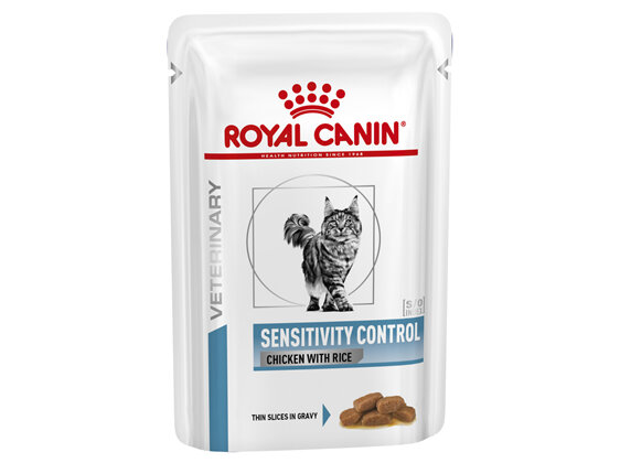 ROYAL CANIN® VETERINARY DIET Sensitivity Control Adult Wet Cat Food Pouches 12 x 85g