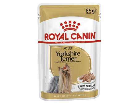 ROYAL CANIN® Yorkshire Terrier Adult Loaf Wet Dog Food 12 x 85g