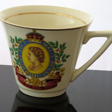 Royal commemorative tea cup