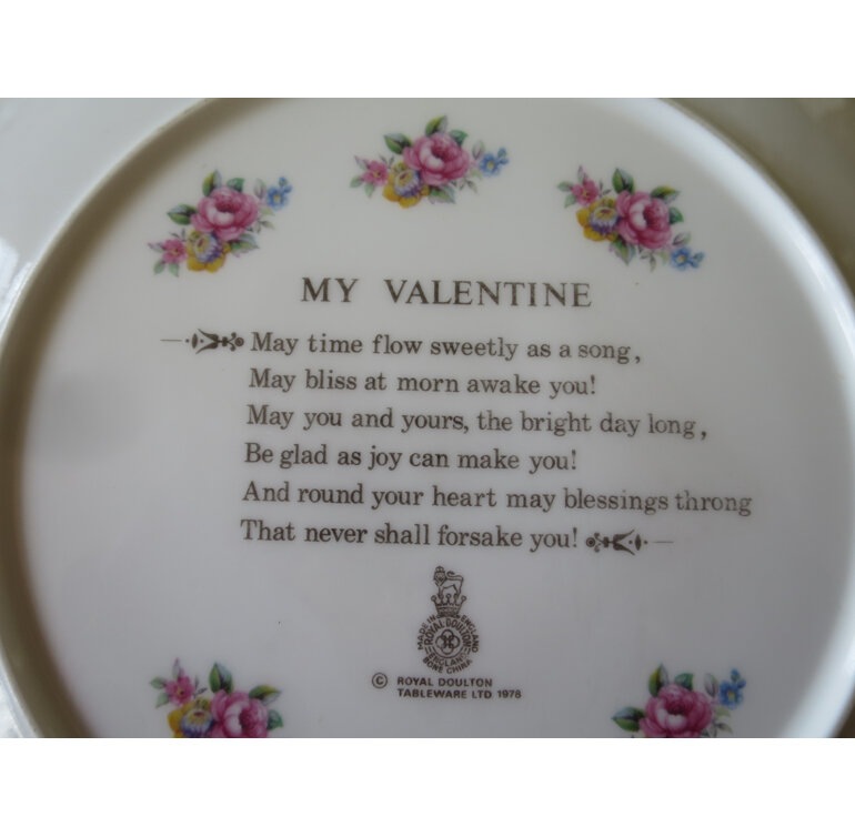 Royal Doulton Valentines Day 1979