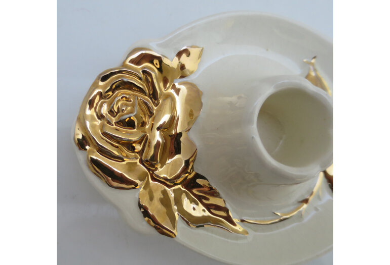 Royal Winton gold rose
