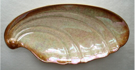 Royal Winton - gold, silver pattern dish