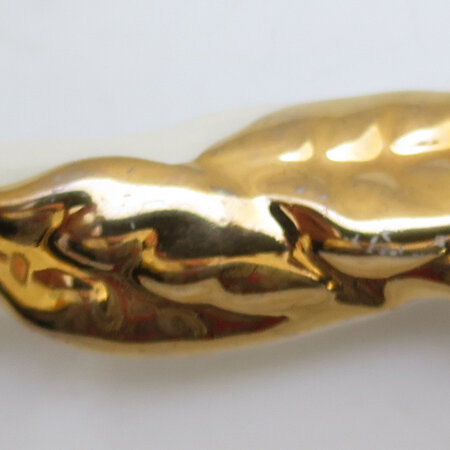 Royal Winton - white and gold rose spoon