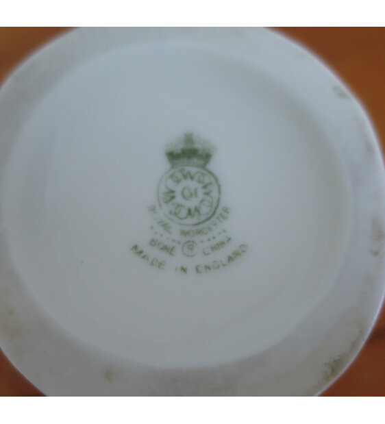 Royal Worcester leaf jug