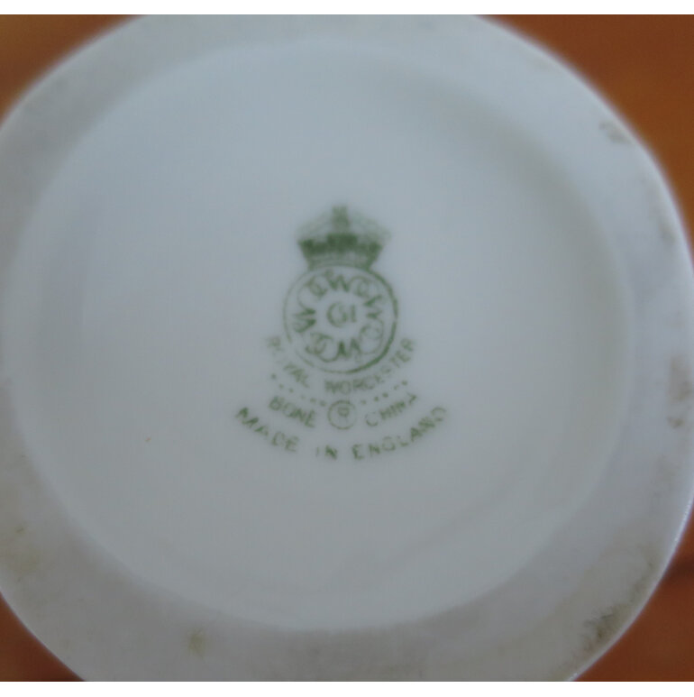 Royal Worcester leaf jug
