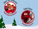 Rudolph the Red Nosed Reindeer Comfort Blanket christmas deer baby sleep bedtime