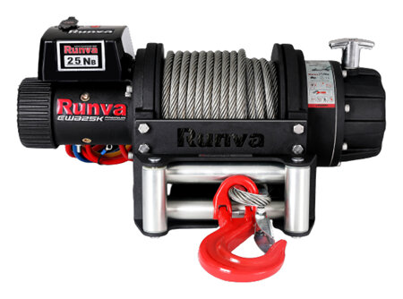 Runva EWB25000 Premium 24V with Steel Cable
