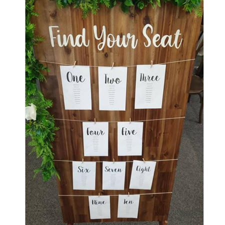 Rustic Signs & Table Numbers