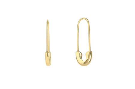 Safety Pin Threader Earrings