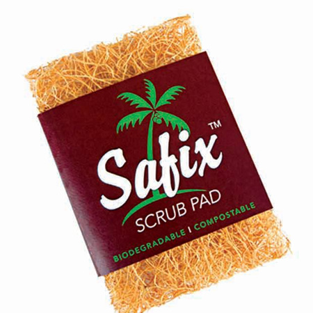 Saffix Coconut Fibre Scrub Pad - Small