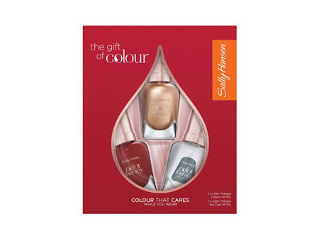 Sally Hansen Colour Therapy Trio - Bold Pack Christmas Gift Set 2021