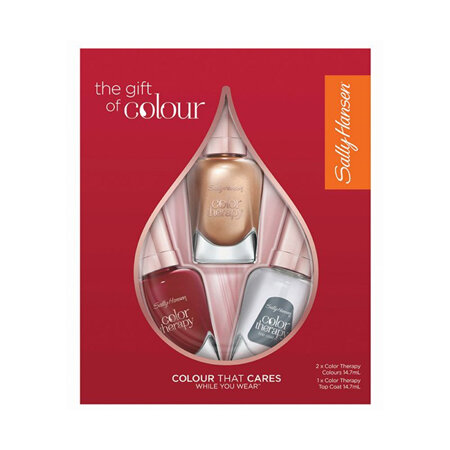 Sally Hansen Colour Therapy Trio - Bold Pack Christmas Gift Set 2021