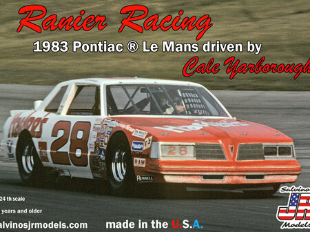 Salvinos JR Models 1/24 1983 Pontiac Le Mans Hardees (RRLM1983)