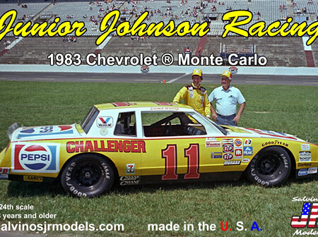Salvinos JR Models 1/24 Junior Johnson Racing 1983 Chevy Monte Carlo (R-JJMC1983C)