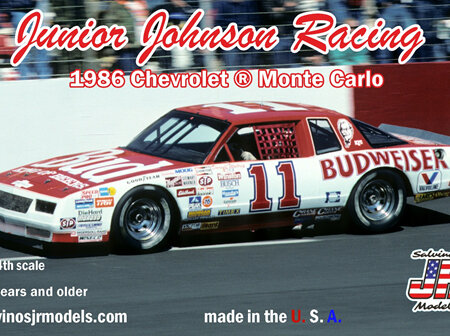 Salvinos JR Models 1/24 Junior Johnson Racing 1986 Chevrolet ® Monte Carlo