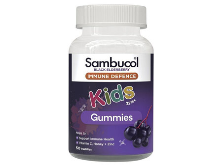 Sambucol Black Elderberry Immunity Kids Gummies