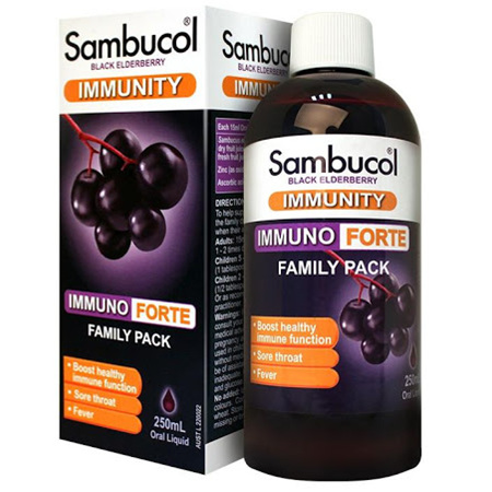 Sambucol Black Elderberry Immuno Forte 250mL