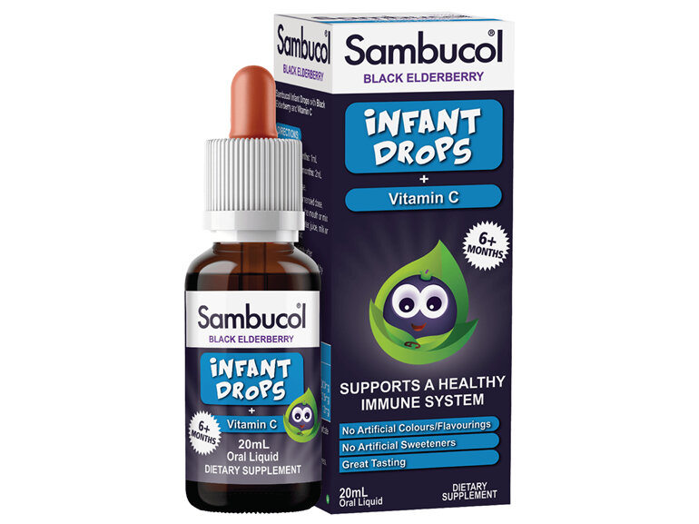 Sambucol Infant Drops 20ml immune support immunity