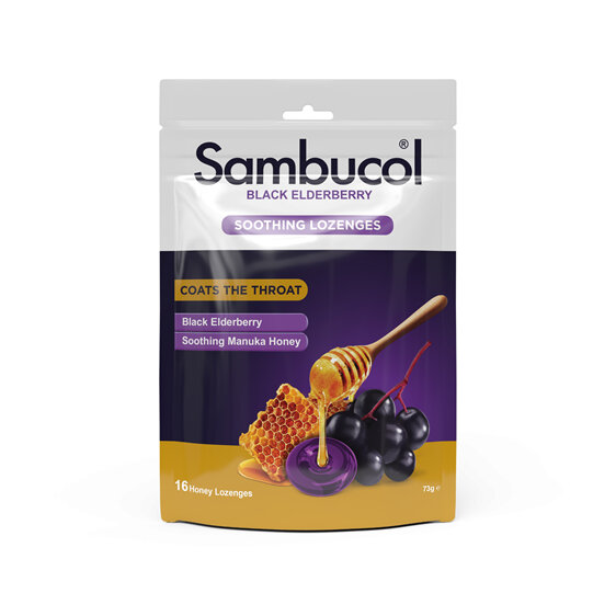 Sambucol Soothing Throat Lozenges 16s