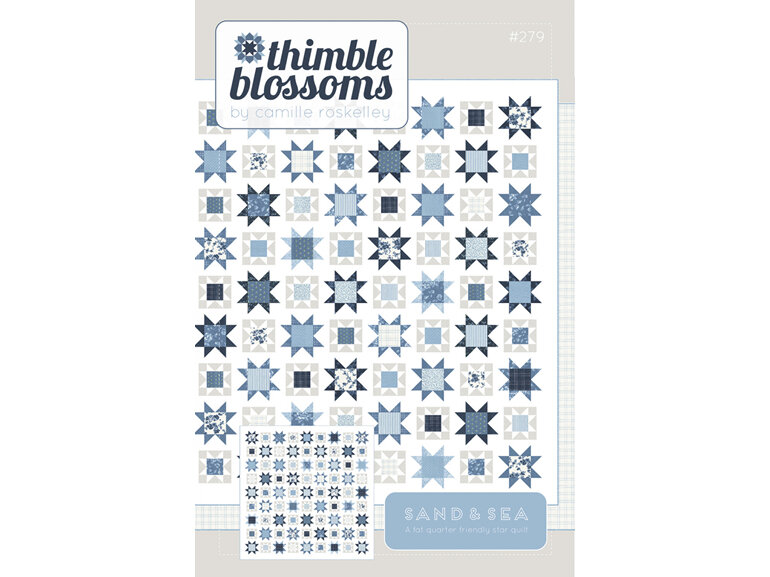 Sand & Sea Quilt Pattern from Thimble Blossoms
