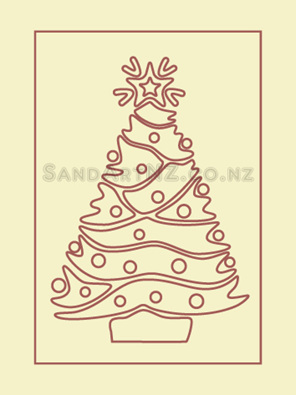 SandART NZ - Christmas Cards, Christmas Tree, Postcards