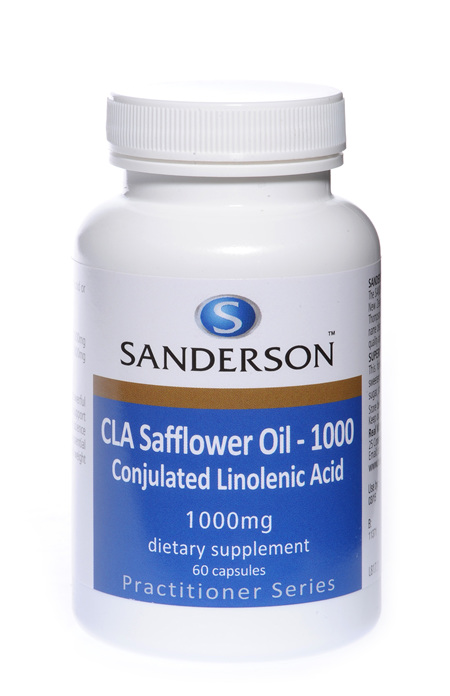 Sanderson® Cla Safflower 1000 (Conjugated Linoleic Acid) 60 Capsules