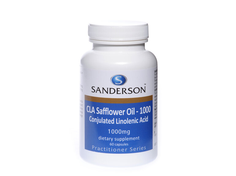 Sanderson® Cla Safflower 1000 (Conjugated Linoleic Acid) 60 Capsules