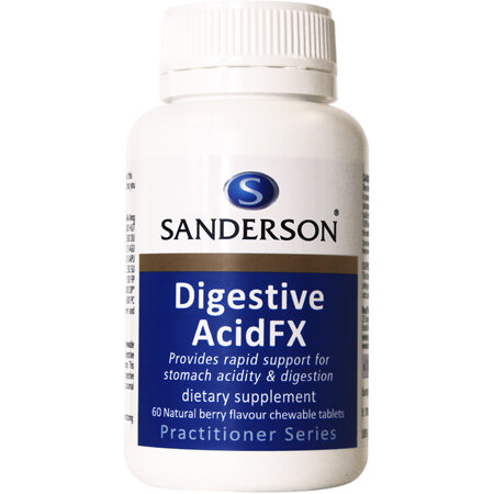 Sanderson™ Digestive Acid FX - 60 Chewable Tablets