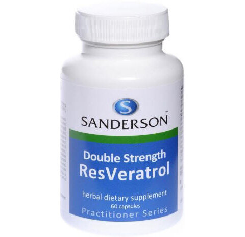 Sanderson™ Double Strength Resveratrol - 60 Capsules