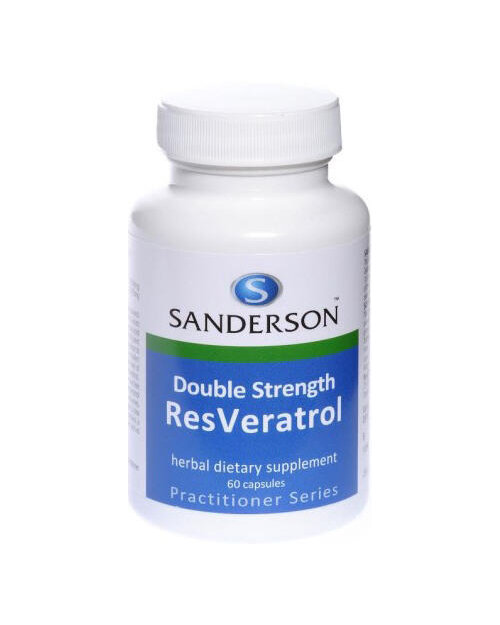 Sanderson™ Double Strength Resveratrol - 60 Capsules