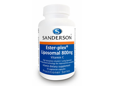 Sanderson Ester-plex Liposomal 800mg Vitamin C 55s