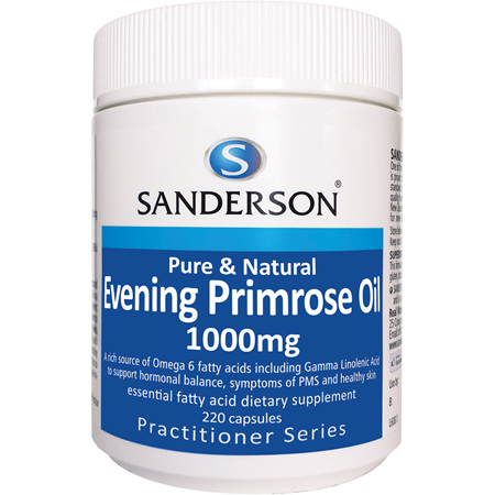 Sanderson Evening Primrose Oil 1000Mg - 220 Caps
