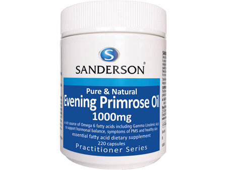 Sanderson Evening Primrose Oil 1000Mg - 220 Caps