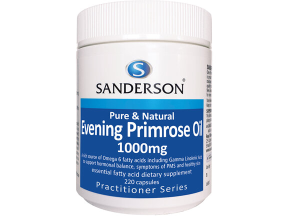 Sanderson Evening Primrose Oil 1000Mg - 220 Caps