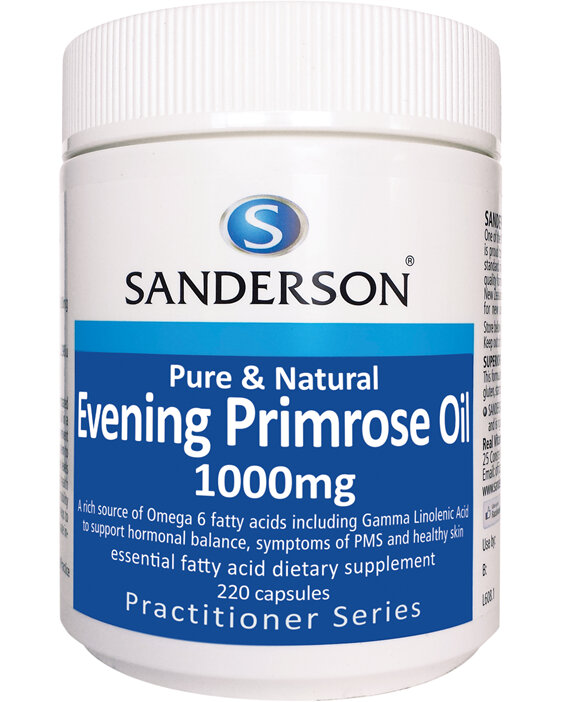 Sanderson Evening Primrose Oil 1000Mg - 220 Caps