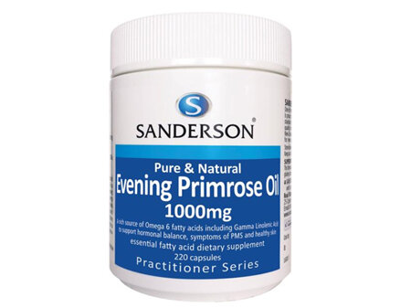 Sanderson Evening Primrose Oil 100mg Caps
