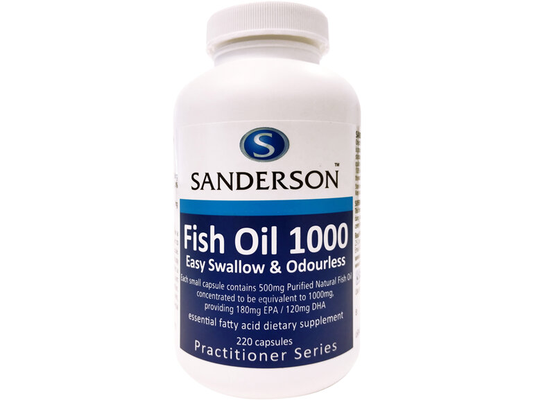 Sanderson™ Fish Oil 1000 - 220 Capsules