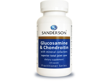 Sanderson™ Glucosamine & Chondroitin With Mineral Co-Factors - 120 Caps