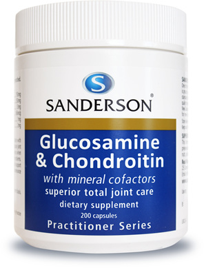 Sanderson™ Glucosamine & Chondroitin With Mineral Co-Factors - 200 Caps