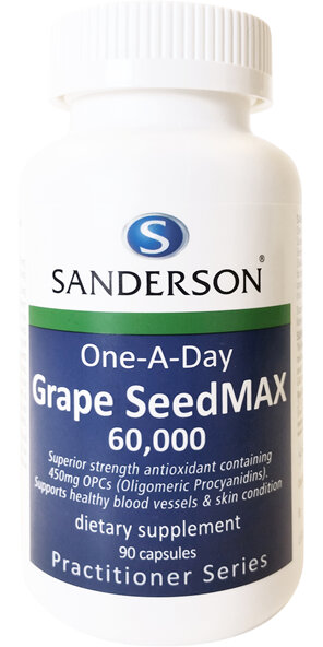 Sanderson Grape SeedMAX 60,000 - 90 Caps