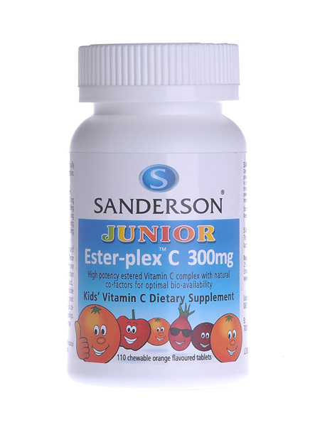 Sanderson™ Junior Ester-Plex® Chewable Vitamin C 110 Tablet Pack