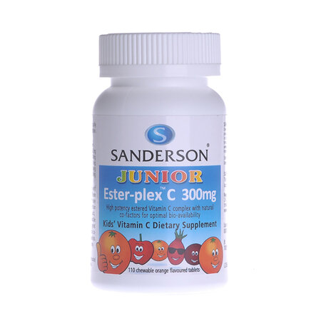 Sanderson™ Junior Ester-Plex® Chewable Vitamin C 110 Tablet Pack