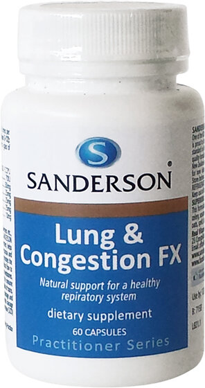 Sanderson Lung & Congestion FX - 60 Caps