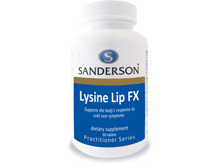 Sanderson Lysine Lip FX - 60 Tabs