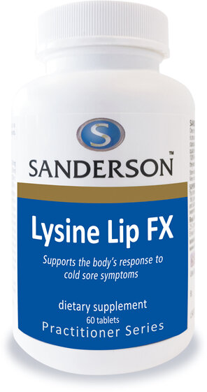 Sanderson Lysine Lip FX - 60 Tabs